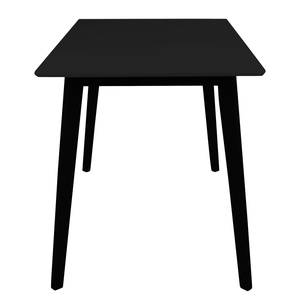 Table Vallentuna Noir verni - 120 x 70 cm