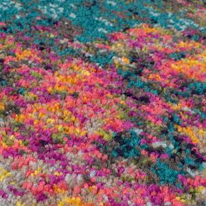 Passatoia Abstraction Polipropilene - Multicolore - 66 x 230 cm