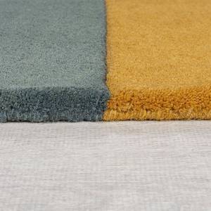 Wollen vloerkleed Lozenge wol - meerdere kleuren/blauw - 120 x 180 - 120 x 180 cm