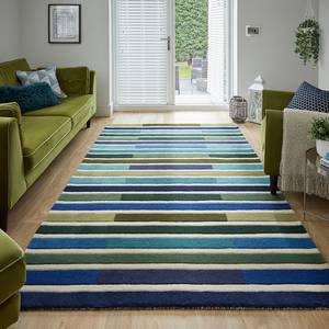 Tapis en laine Piano I Laine - Multicolore / Vert - 120 x 170 cm - 120 x 170 cm