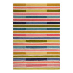 Tapis en laine Piano Laine - Multicolore / Rose - 160 x 230 cm - 160 x 230 cm