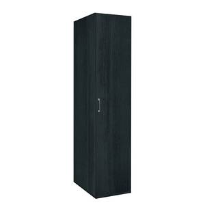 Armoire pour machine à laver Kielce IV Blanc - Noir - Largeur : 112 cm