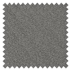 Divano angolare a 3 posti HUDSON Bouclé Tessuto Bony: grigio - Larghezza: 317 cm - Longchair preimpostata a sinistra