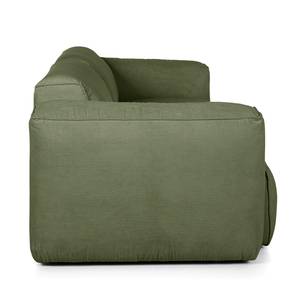 3-Sitzer Sofa HUDSON Cordstoff Snor: Grün