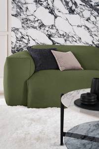 3-Sitzer Sofa HUDSON Cordstoff Snor: Grün