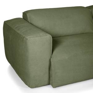 3-Sitzer Sofa HUDSON Cordstoff Snor: Grün