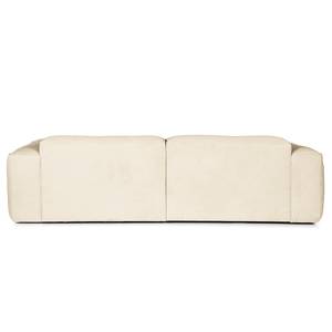 Hoekbank HUDSON 1,5-zits + chaise longue Corduroy Snor: Beige - Longchair vooraanzicht links