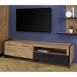 Mobile TV Shackleton Effetto rovere / Nero