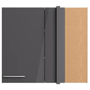 Armoire murale d’angle OPTIkomfort III Anthracite / Chêne sauvage