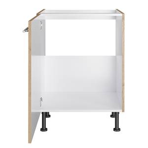 Meuble sous évier OPTIkomfort II Imitation chêne sauvage - Largeur : 60 cm