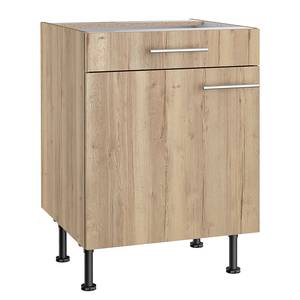 Armoire basse OPTIkomfort III Imitation chêne sauvage - Largeur : 60 cm