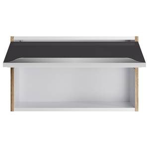 Wandkast OPTIkomfort II Antracietkleurig/Wildeikenhouten - Breedte: 60 cm