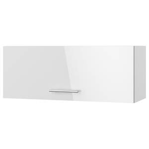 Wandkast OPTIkomfort V Hoogglans wit - Breedte: 90 cm