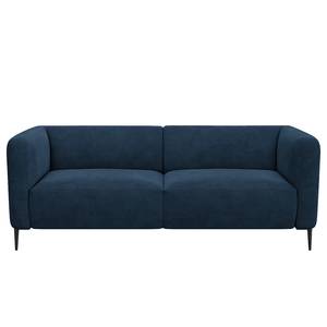 3-Sitzer Sofa DUNKELD Samt Shyla: Dunkelblau