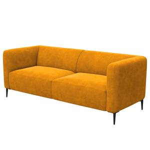 3-Sitzer Sofa DUNKELD Samt Shyla: Senfgelb