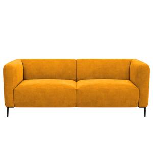 3-Sitzer Sofa DUNKELD Samt Shyla: Senfgelb