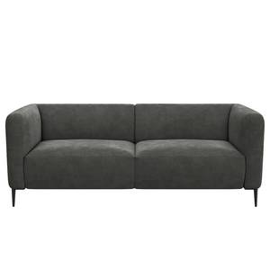 3-Sitzer Sofa DUNKELD Samt Shyla: Rauchgrün