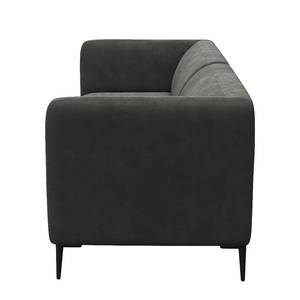 3-Sitzer Sofa DUNKELD Samt Shyla: Rauchgrün