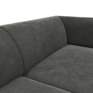 3-Sitzer Sofa DUNKELD Samt Shyla: Rauchgrün