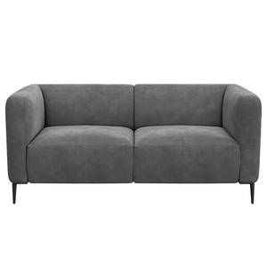 2,5-Sitzer Sofa DUNKELD Samt Shyla: Grau