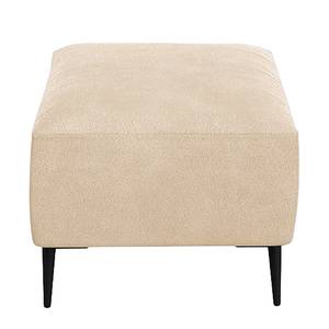 Gestoffeerde hocker DUNKELD Bouclé Stof Bony: Beige