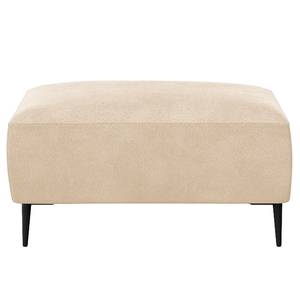 Gestoffeerde hocker DUNKELD Bouclé Stof Bony: Beige