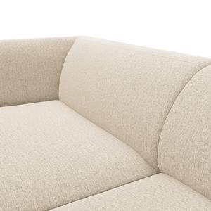 Ecksofa DUNKELD 1,5-Sitzer mit Longchair Webstoff Saia: Beige - Longchair davorstehend links