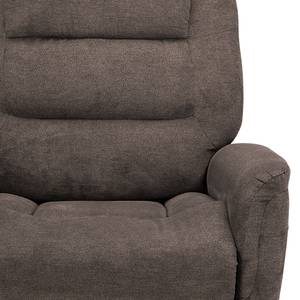 Tv-fauteuil Exeter met sta-op-hulp steengrijs - microvezel