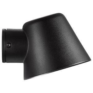 Wandlamp Aleria staal - 1 lichtbron - zwart - Zwart