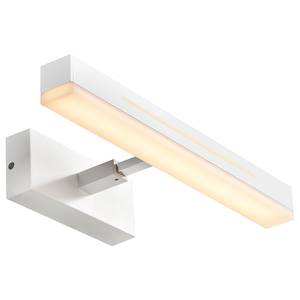 Wandleuchte Otis Aluminium / Kunststoff - 1-flammig - Weiß - Weiß