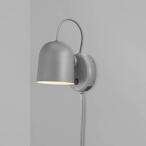 Wandlamp Angle staal - 1 lichtbron - grijs - Grijs