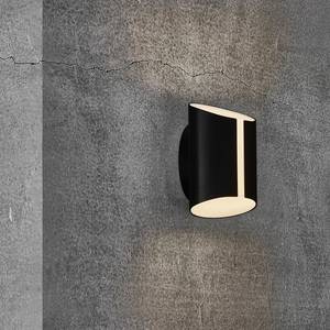 Wandlamp Grip aluminium - 1 lichtbron - zwart - Zwart