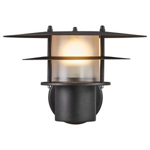 Wandlamp Bastia staal - 1 lichtbron - zwart - Zwart