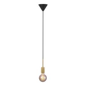 Hanglamp Paco staal - 1 lichtbron - messing - Messing