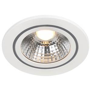 LED-Spot Alec Kunststoff - 1-flammig - Weiß - Weiß
