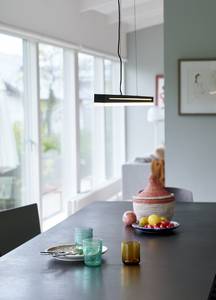 LED-hanglamp Skylar aluminium - 1 lichtbron - zwart - Zwart