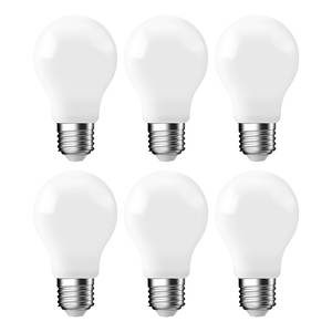Ampoules Fil I (lot de 6) Verre dépoli - 6 ampoules - Blanc