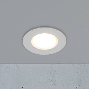 Spot encastrable Siege Acier / Matière plastique - 1 ampoule - Blanc - Blanc