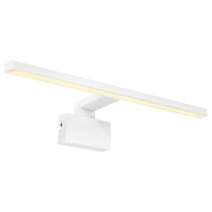 Wandlamp Marlee staal - 1 lichtbron - wit - Wit