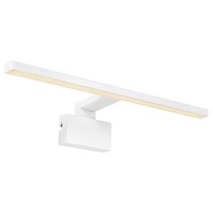 Wandlamp Marlee staal - 1 lichtbron - wit - Wit