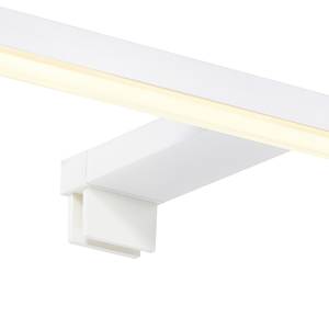 Wandlamp Marlee staal - 1 lichtbron - wit - Wit