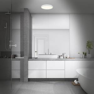 Éclairage salle de bain Slim Drip III Plexiglas - 1 ampoule - Blanc