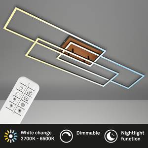 LED-Deckenleuchte Frame VII Nylon / Eisen - 3-flammig