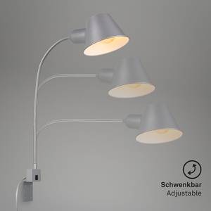 Wandlamp Brello II ijzer - 1 lichtbron - Grijs