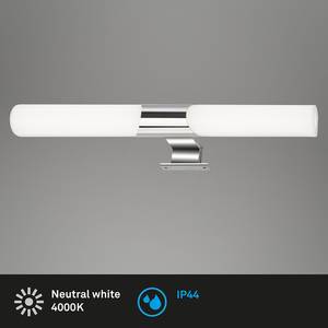 LED-Badleuchte Klak II Acrylglas - 1-flammig - Silber - Breite: 47 cm