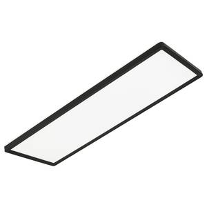 LED-plafondlamp Slim I nylon - 1 lichtbron - Zwart