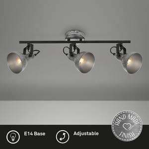Plafondlamp Soft ijzer - Aantal lichtbronnen: 3