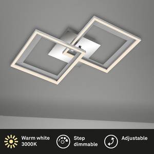 LED-Deckenleuchte Frame X Nylon / Eisen - 2-flammig