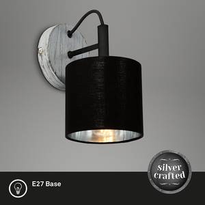 Wandlamp Luri textielmix / ijzer - 1 lichtbron