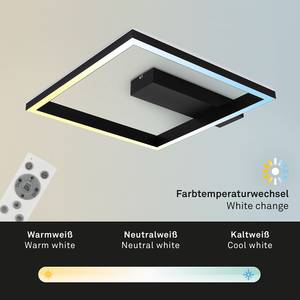 LED-Deckenleuchte Frame Back I Nylon / Eisen - 1-flammig